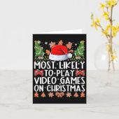 クリスマスファ遊ミリでビデオゲームをする可能性が最も高い カード (黄色い花)