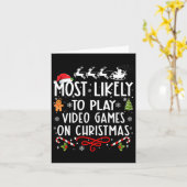 クリスマスファ遊ミリでビデオゲームをする可能性が最も高い カード (黄色い花)