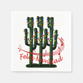 クリスマスフィエスタフェリズナビダパーティーカクテル スタンダードカクテルナプキン