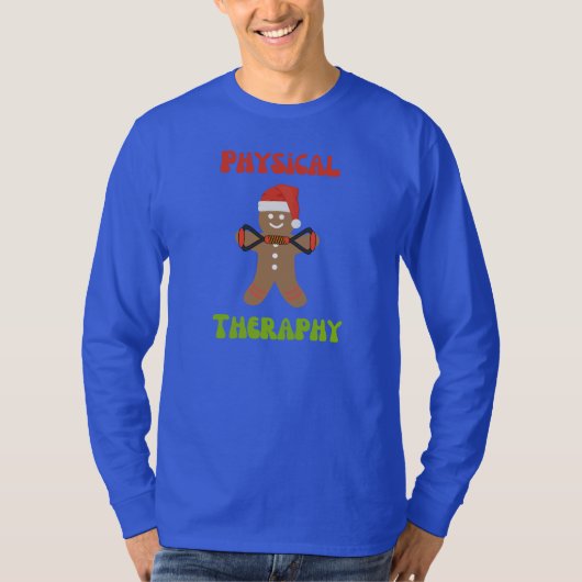 クリスマスフィジカルセラピー Tシャツ (正面)