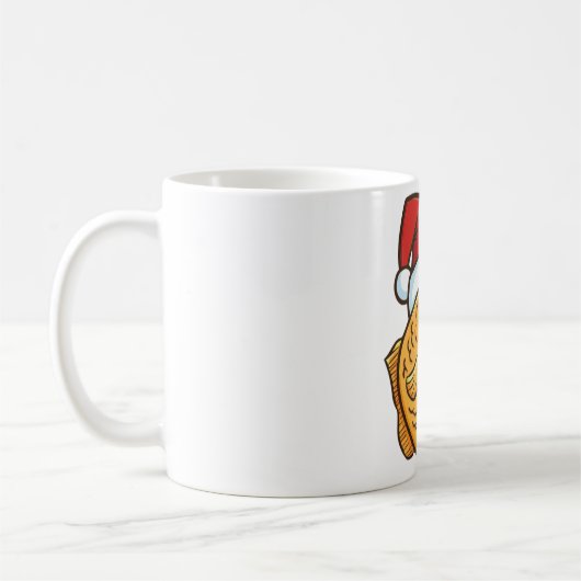 クリスマスフィッシュ コーヒーマグカップ (左)
