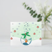 クリスマスフィッシュ シーズンポストカード (スタンド正面)