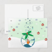 クリスマスフィッシュ シーズンポストカード (正面/裏面)