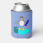 クリスマスフィッシングペンギン缶クーラー 缶クーラー (缶裏面)
