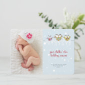 クリスマスフイルズホリデーフォトカード シーズンカード (スタンド正面)