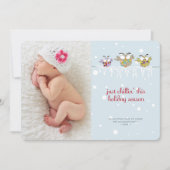 クリスマスフイルズホリデーフォトカード シーズンカード (正面)