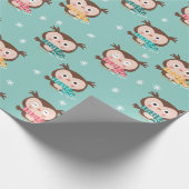 クリスマスフイルズラッピング紙 ラッピングペーパー (角)