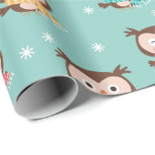 クリスマスフイルズラッピング紙 ラッピングペーパー (ロールコーナー)