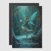 クリスマスフェアリーと魔法磁気カードの火花 (正面/裏面)