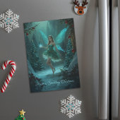 クリスマスフェアリーと魔法磁気カードの火花