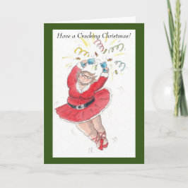 クリスマスフェアリーのカードを割る カード