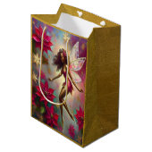 クリスマスフェアリーのコレクション – ブラウンナチュラルヘア ミディアムペーパーバッグ (正面アングル)