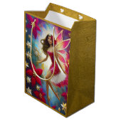 クリスマスフェアリーのコレクション – ライトブラウンヘア ミディアムペーパーバッグ (裏面アングル)