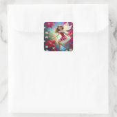 クリスマスフェアリーのコレクション – 銅ジンジャーヘア スクエアシール (バッグ)