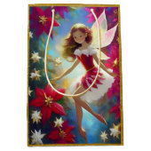 クリスマスフェアリーのコレクション – 銅ジンジャーヘア ミディアムペーパーバッグ (正面)