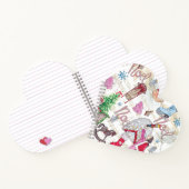 クリスマスフェアリーの水の色 ノートブック (内部)