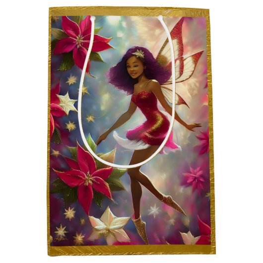 クリスマスフェアリーコレクションプラムティントナチュラルヘア ミディアムペーパーバッグ (正面)