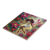 クリスマスフェアリーコレクション – オーバーンナチュラルヘア タイル (側面)