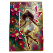 クリスマスフェアリーコレクション – オーバーンナチュラルヘア ミディアムペーパーバッグ (裏面)