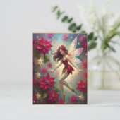 クリスマスフェアリーコレクション – オーバーンヘア ポストカード (スタンド正面)