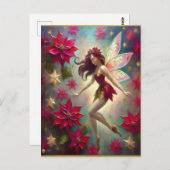 クリスマスフェアリーコレクション – オーバーンヘア ポストカード (正面/裏面)