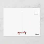 クリスマスフェアリーコレクション – ストレートプラムヘア ポストカード (裏面)