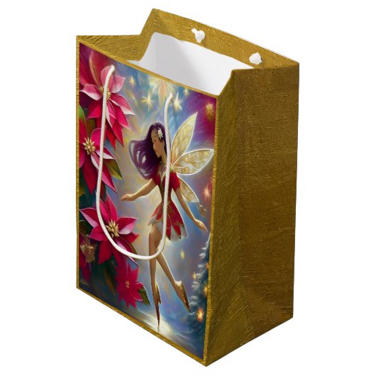 クリスマスフェアリーコレクション – ストレートプラムヘア ミディアムペーパーバッグ (正面アングル)