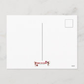 クリスマスフェアリーコレクション – ハニーブロンドヘア シーズンポストカード (裏面)