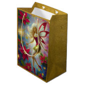 クリスマスフェアリーコレクション – プラチナブロンドヘア ミディアムペーパーバッグ (裏面アングル)