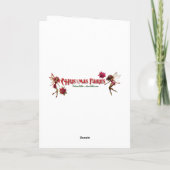 クリスマスフェアリーコレクション – ライトオーバーンの髪 カード (裏面)