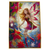 クリスマスフェアリーコレクション – Ginger Hair ミディアムペーパーバッグ (裏面)