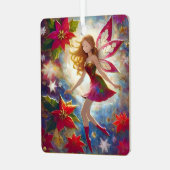 クリスマスフェアリーコレクション – Ginger Hair メタルオーナメント (正面左)