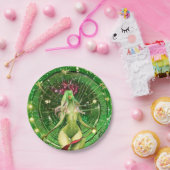 クリスマスフェアリープレート ペーパープレート (パーティー)