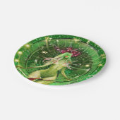 クリスマスフェアリープレート ペーパープレート (アングル)