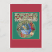 クリスマスフェアリーマジカルイラストレーション シーズンポストカード (正面)