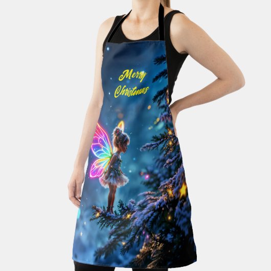 クリスマスフェアリー冬の森フェスティバル魔法 エプロン (インサイチュ)