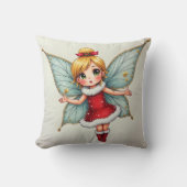 クリスマスフェアリー枕 クッション (正面)