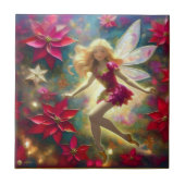 クリスマスフェアリー淡い色のコレクション – 金ゴールドブロンドヘア タイル (正面)