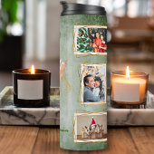 クリスマスフェアリー6写真テンプレートポインセチア タンブラー