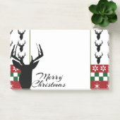 クリスマスフェア島ディアカスタムパーソナライズされた ポストイット (オフィス)