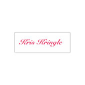 クリスマスフェイクのKris Kringle署名 セルフインキングスタンプ (デザイン)