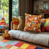 クリスマスフェスティバルの名パーソナライズされた前付き枕。 クッション