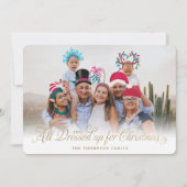 クリスマスフェスティバルの衣装 シーズンカード (正面)