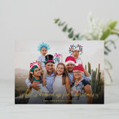 クリスマスフェスティバルの衣装 箔シーズンカード (立ち正面)