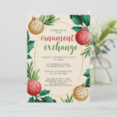 クリスマスフェスティバルオーナメント交換パーティー 招待状 (スタンド正面)