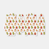 クリスマスフェスティバルクッキースイーツトリートパターン フェイバーボックス (折り畳みなし)