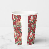 クリスマスフェスティバルサンタクロース 紙コップ (右)