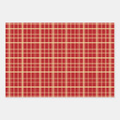 クリスマスフェスティバルジンジャーブレッドCookie ラッピングペーパーシート (正面2)