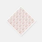 クリスマスフェスティバルツリー スタンダードカクテルナプキン (角)