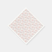 クリスマスフェスティバルバウブル スタンダードカクテルナプキン (角)